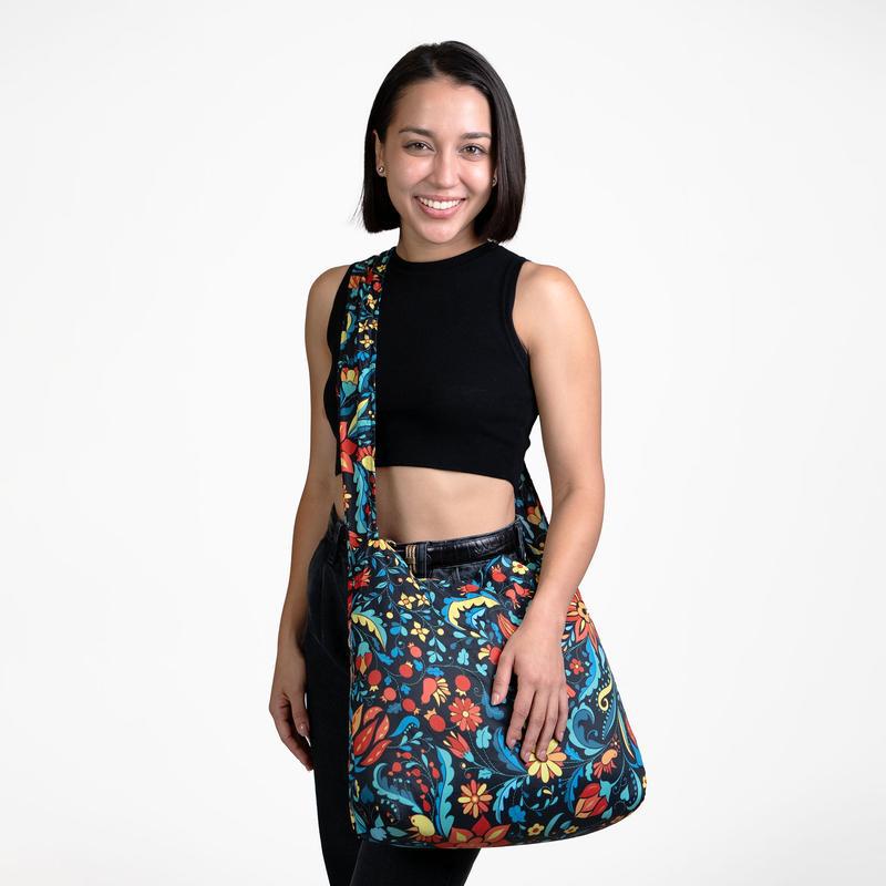 Ultra-lightweight Foldable Reusable Crossbody Bag