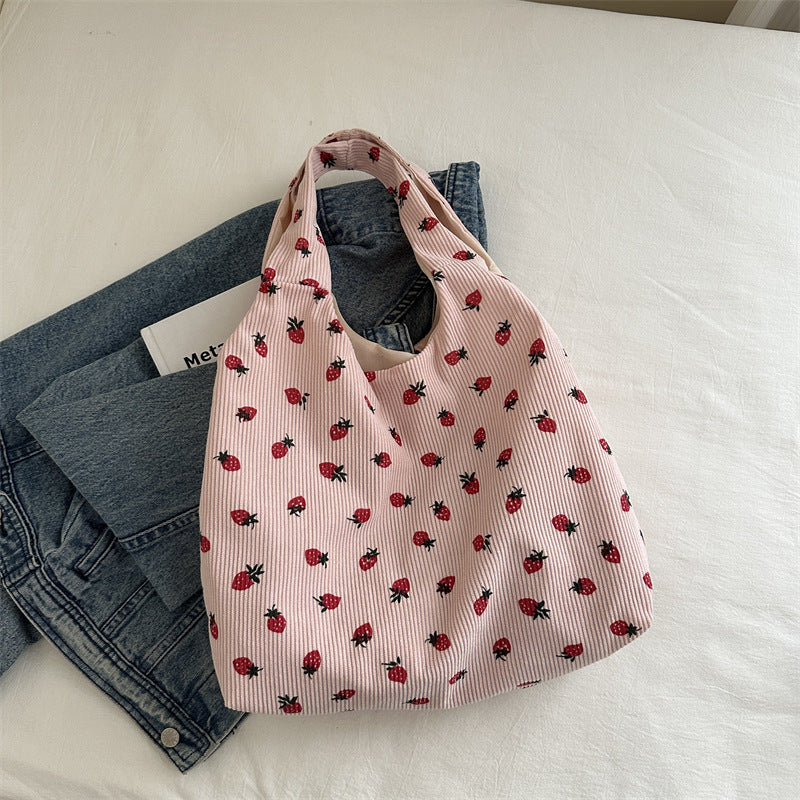 Portable Tote Bag Large Capacity Beautiful Simple