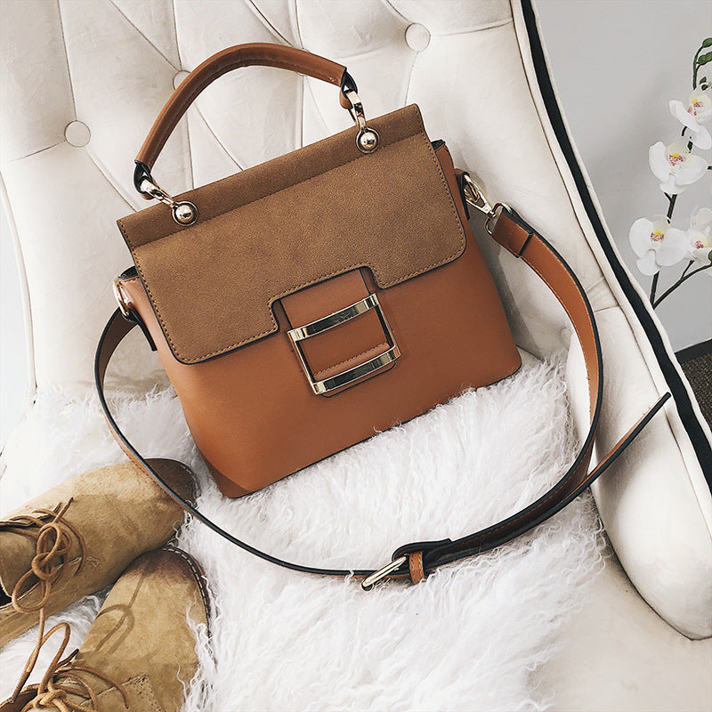 Crossbody Small Square Bag With Wide Shoulder Strap