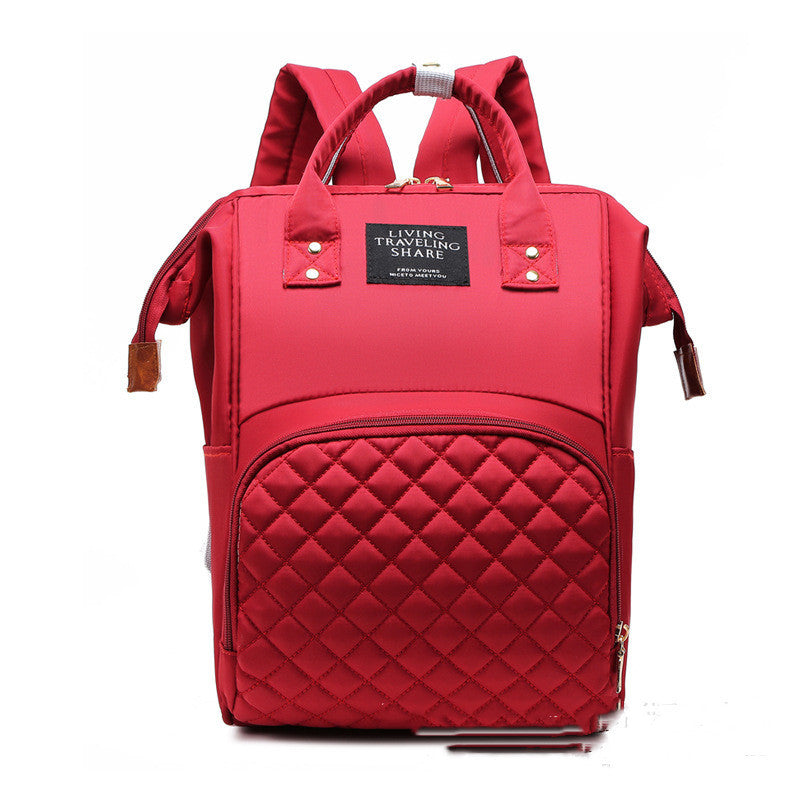Convenient Go Out Baby Diaper Bag Embroidery Thread Pregnant Woman Bag