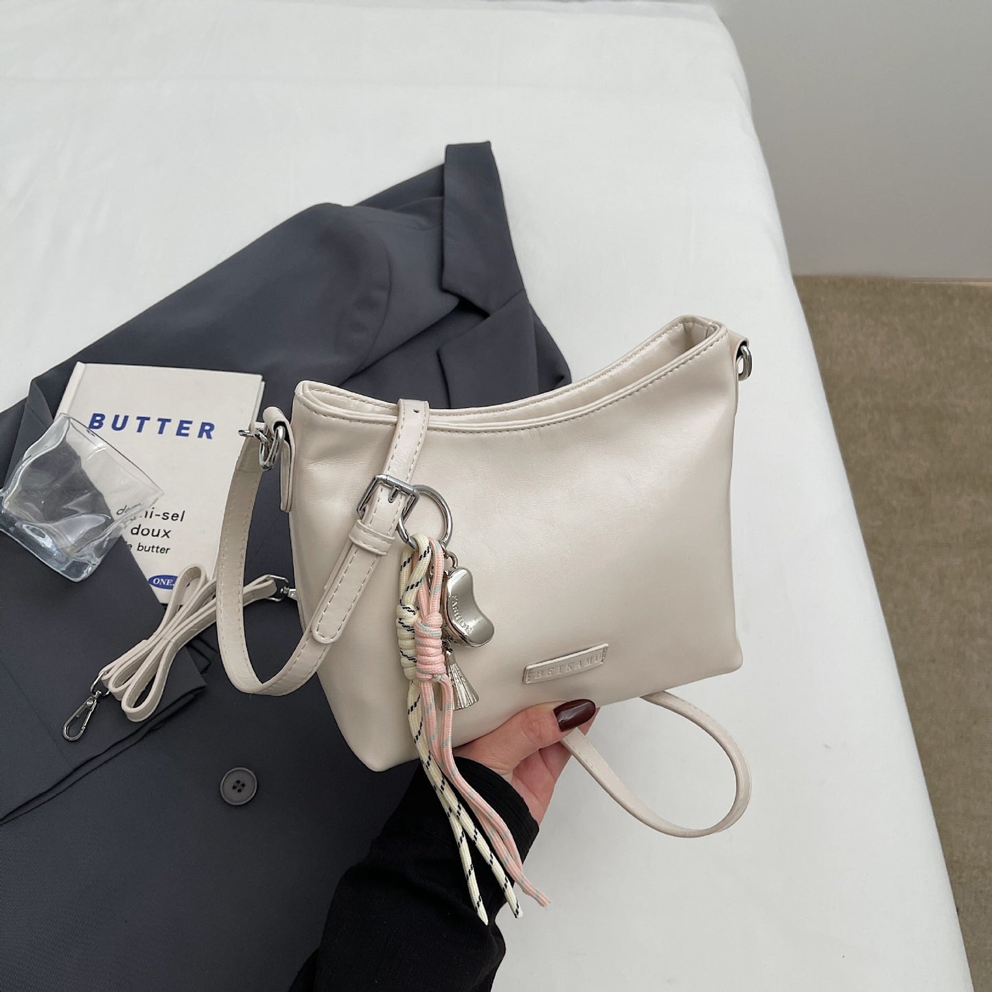 single shoulder underarm bucket bag womens fashion messenger bag