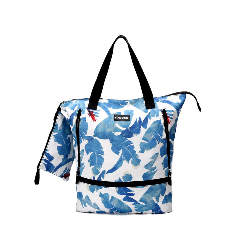 canvas gym bag sports bag large capacity duffel bag portable yoga bag