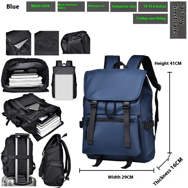 waterproof rucksack backpack large capacity high sense men