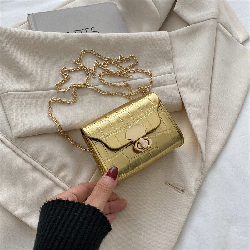 Fashionable Mini Chain Shoulder Crossbody Bag