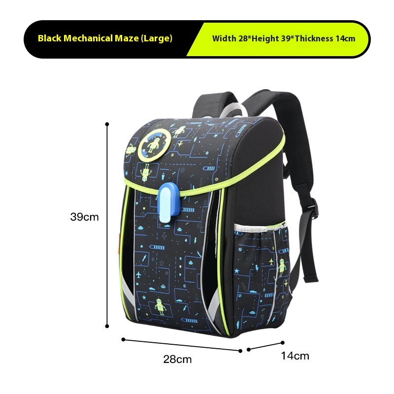 Large Capacity Portable Burden Alleviation Children's Backpack