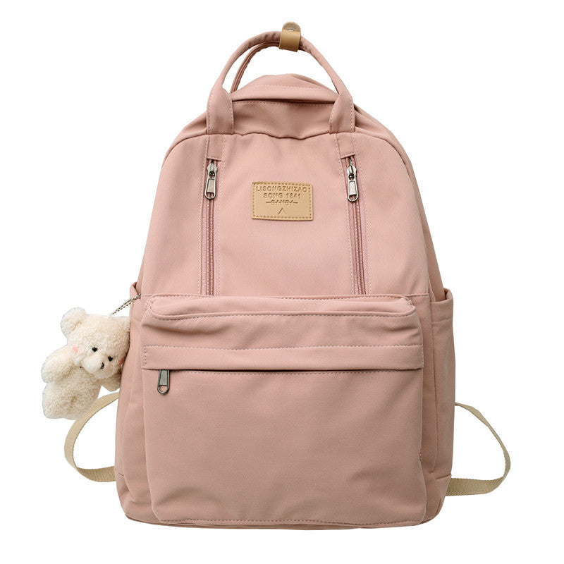 cool backpacks school bag double zipper tote bags