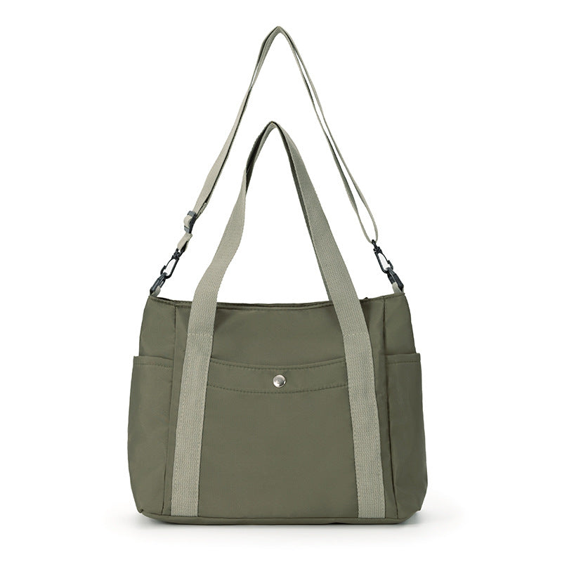 Stylish High-capacity Tote Shopping Bag That Can Be Carried By Hand Or Worn As A Crossbody Bag