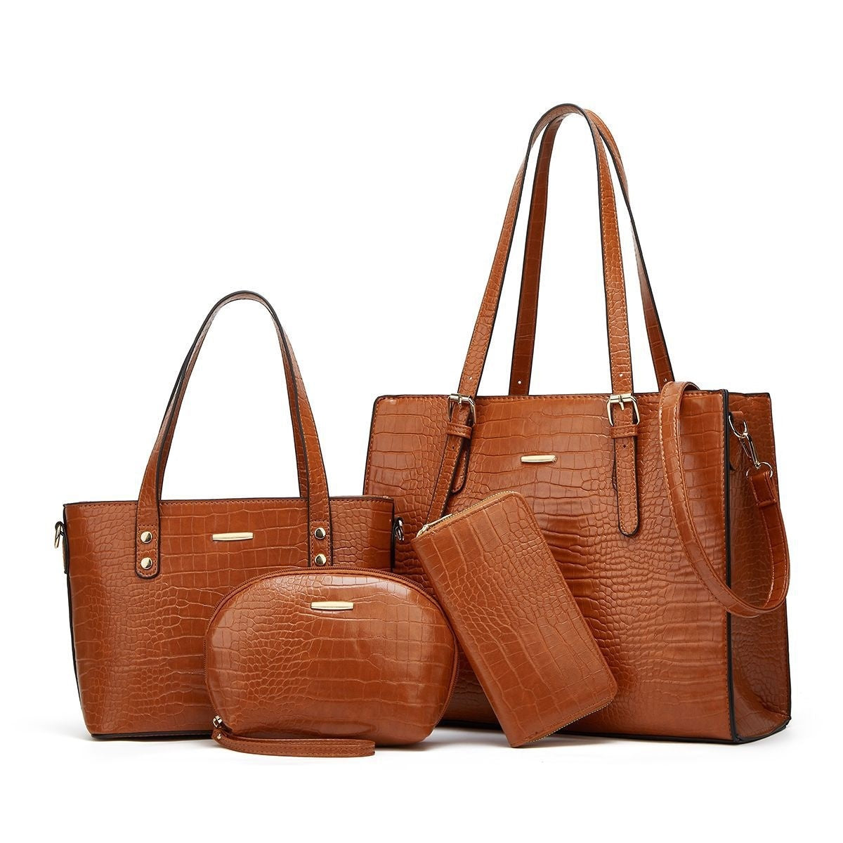 one shoulder combination package set 4 piece set