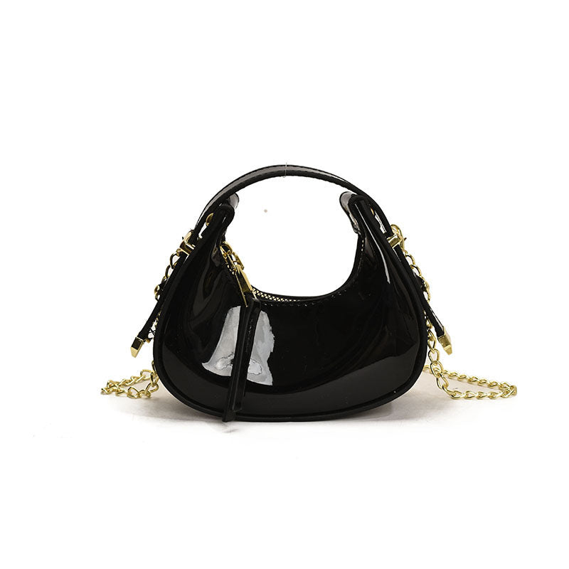 womens fashionable candy colored shoulder bag