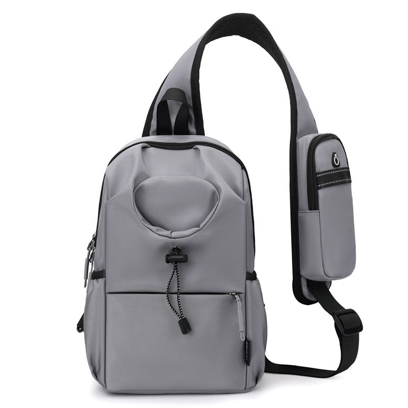 mens oxford cloth splash proof shoulder crossbody chest bag