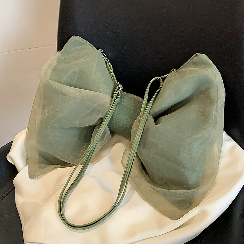 butterfly knot personalized shoulder crossbody bag