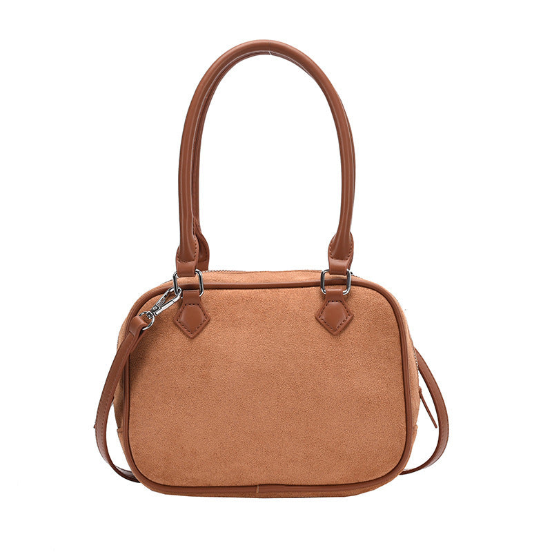 fashion special interest handbag womens crossbody suede