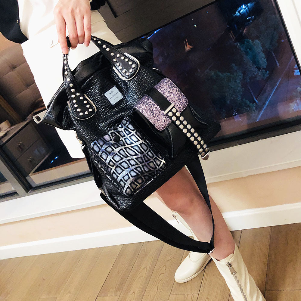 Retro Women's Large Capacity Leisure Trendy Bag