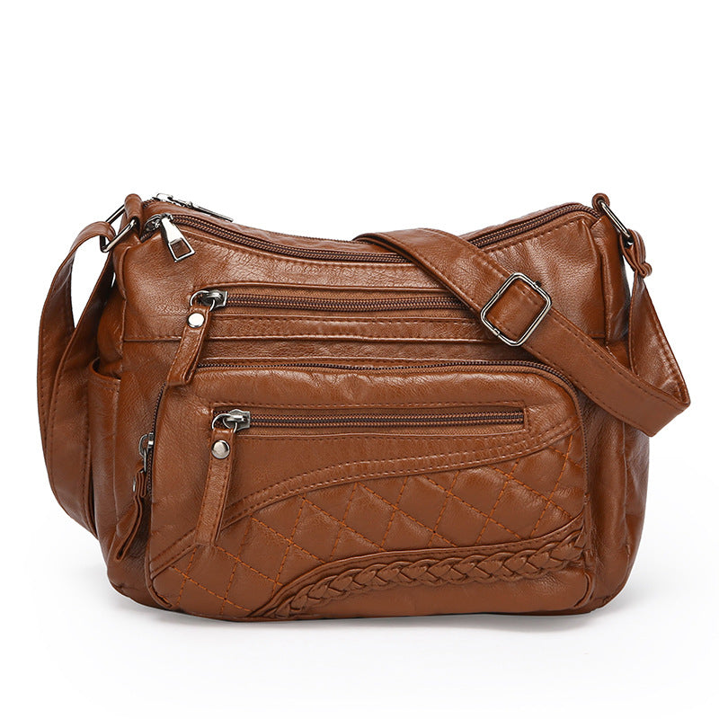 Women's Multi-pocket Shoulder Messenger Bag