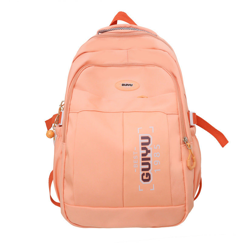 Version High School Student Schoolbag Large Capacity