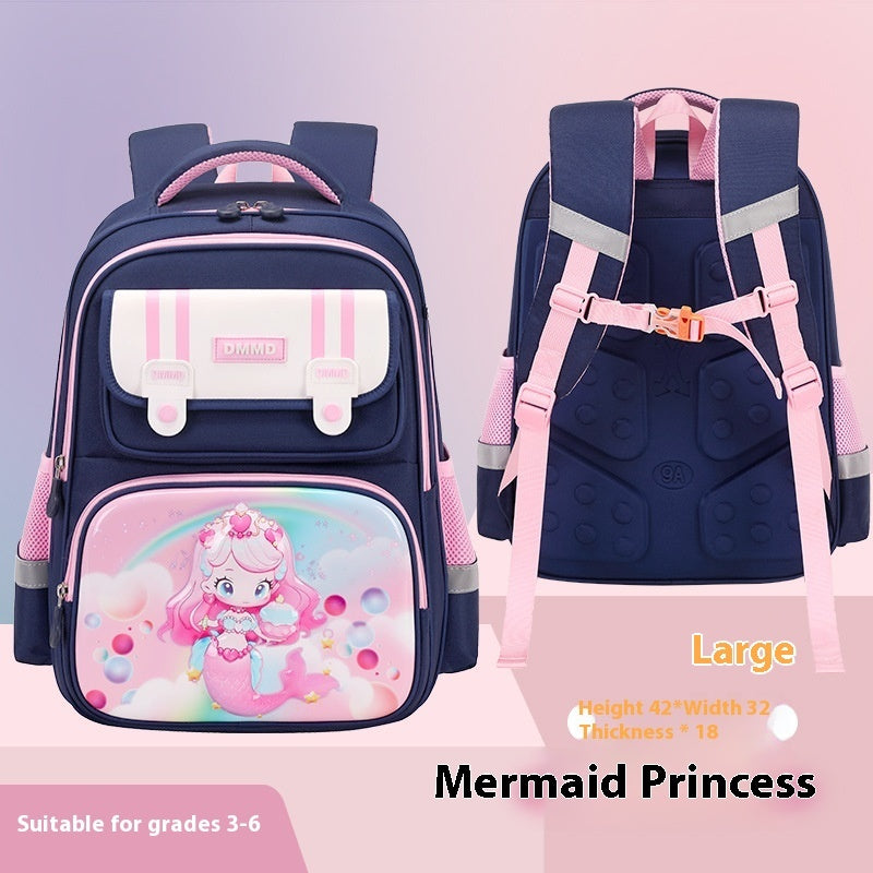 Large Capacity Waterproof Super Light Schoolbag Student Female