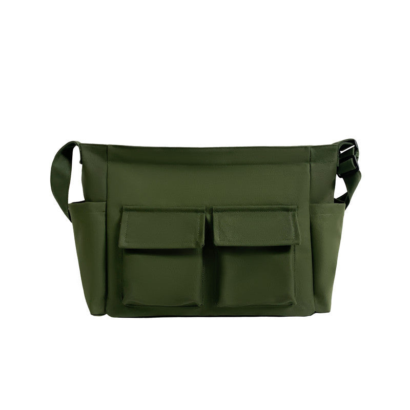 art youth shoulder bag ins rui camp large capacity canvas summer college students class