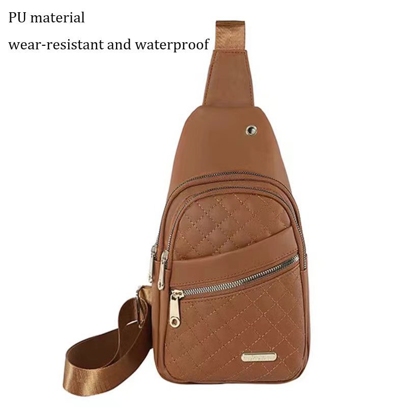 nylon chest bag womens fashion rhombus crossbody bag