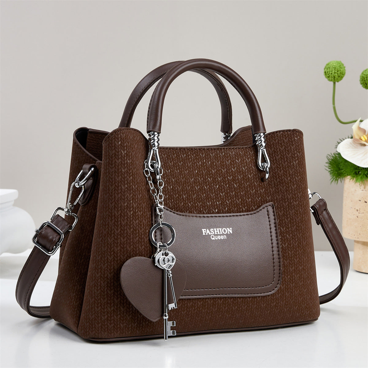 Simple Large Capacity Casual Shoulder Messenger Bag