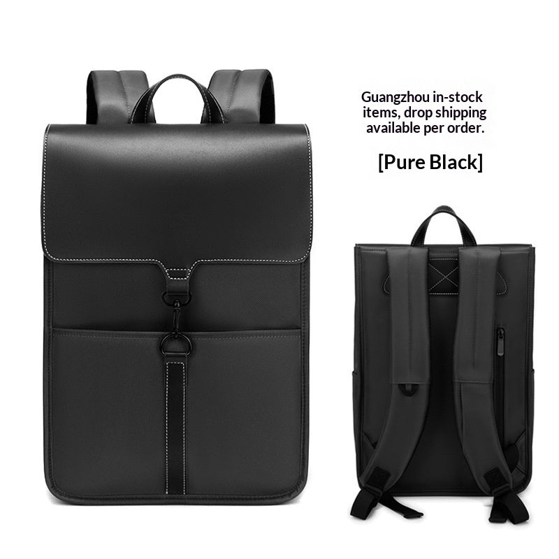 Mens Simple Business High-Capacity Backpack