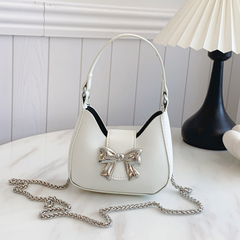 western style niche messenger fashion shoulder underarm new moon bag