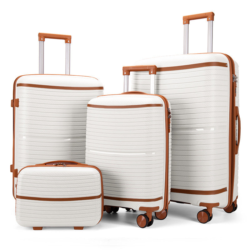 Large-capacity Carry-on Suitcase With Universal Wheels And Durable Construction For Travel