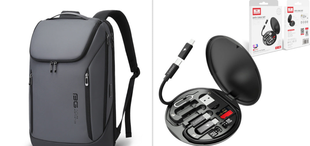 mens business bags large capacity computer travel backpack