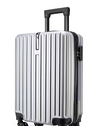 20-inch Large Capacity Student Suitcase Business Striped Trolley Case