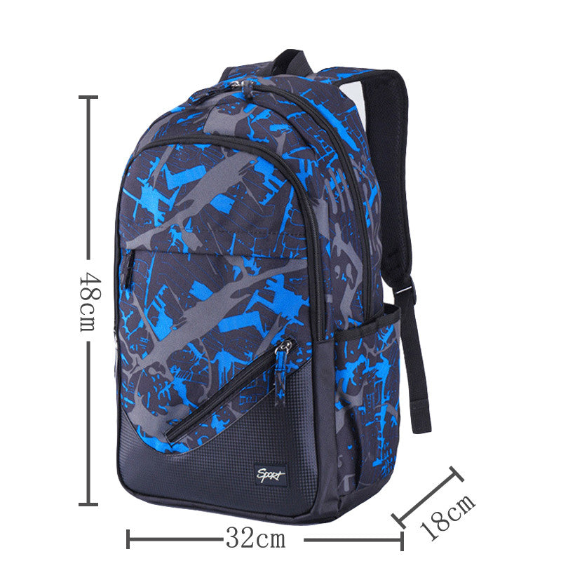 Boys Schoolbag Fashion Backpack High School
