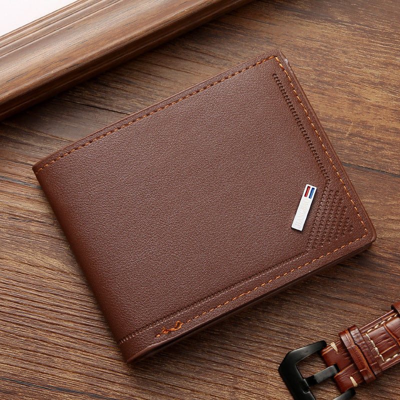 multi slot large capacity horizontal business wallet