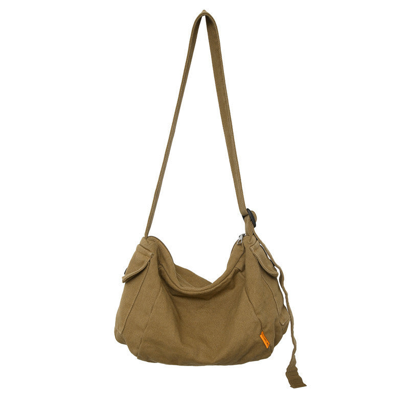 womens canvas bag casual large capacity crossbody bag