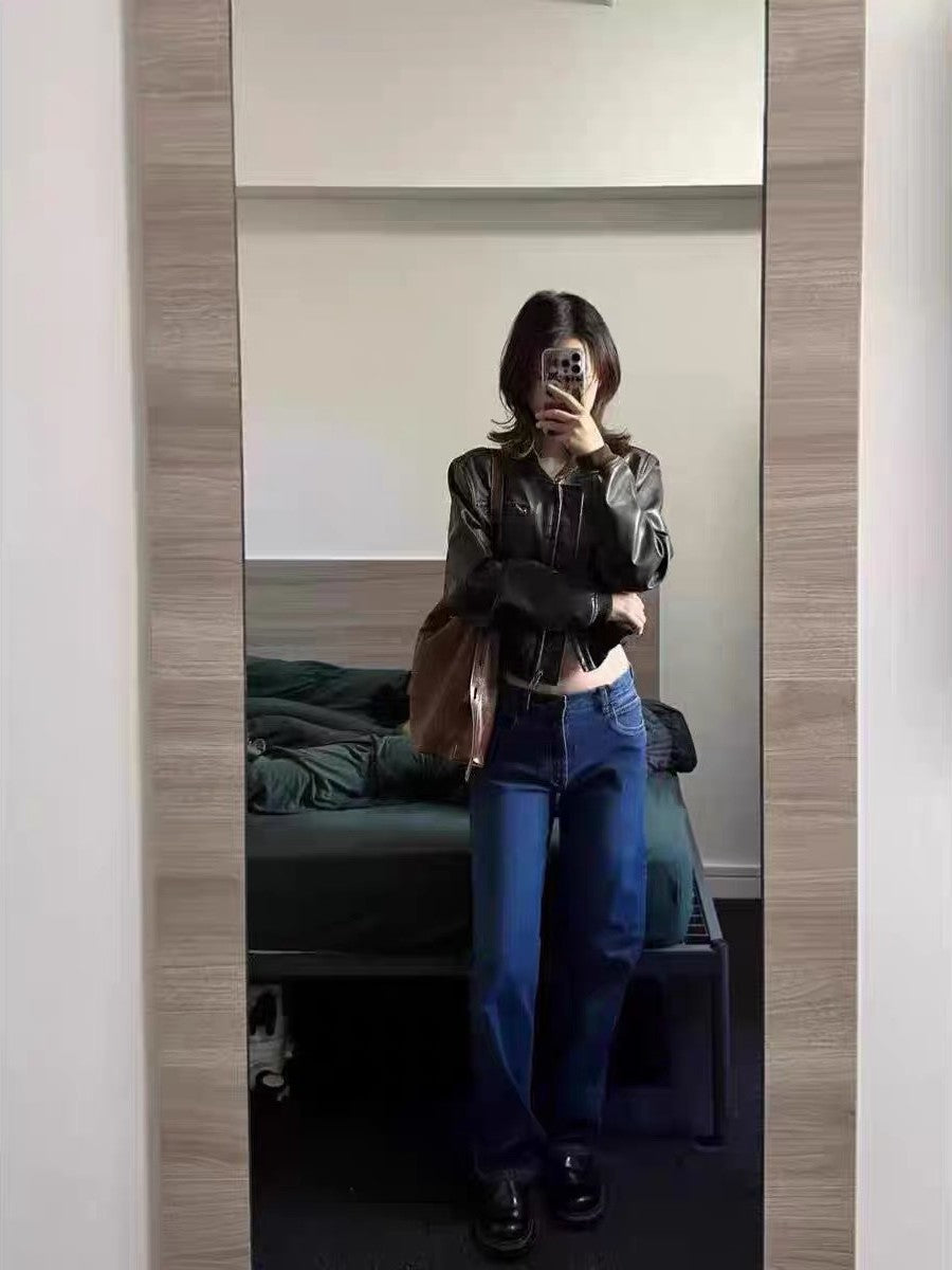 retro matte suede shoulder bag