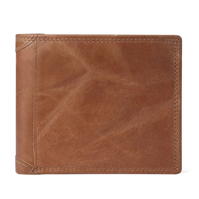 vintage mens wallet with coin pocket