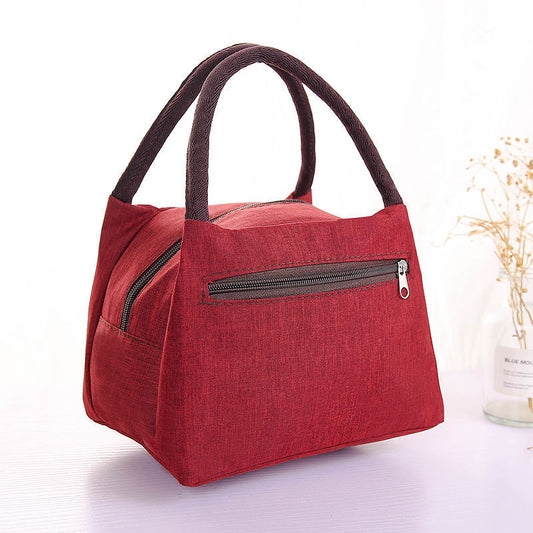 cosmetic bag bag womens handbag oxford cloth lunch box bag lunch bag mummy bag for work shopping small cloth bag