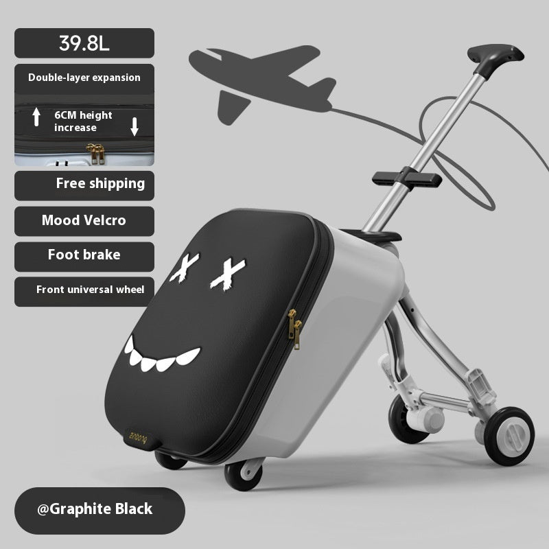 Luggage Children's Riding And Boarding Machine Trolley Case