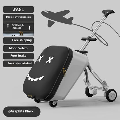 Luggage Children's Riding And Boarding Machine Trolley Case