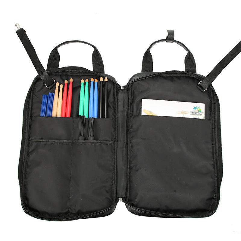 simple thick leather waterproof backpack