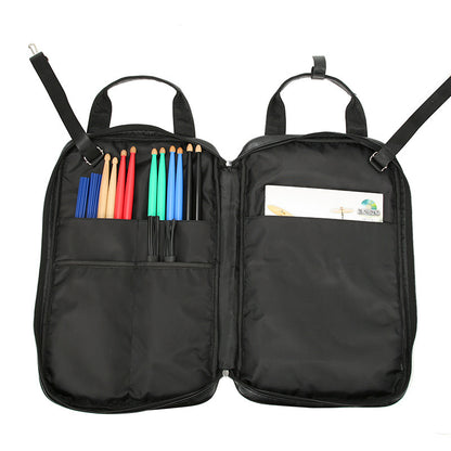 simple thick leather waterproof backpack