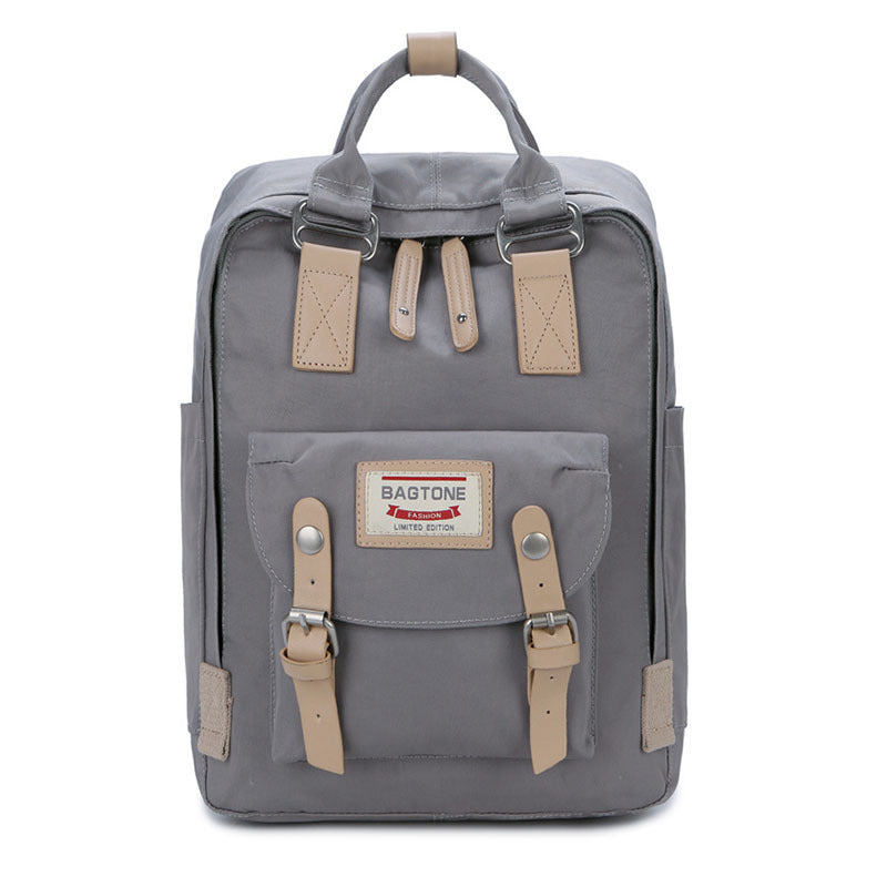 womens korean style canvas schoolbag