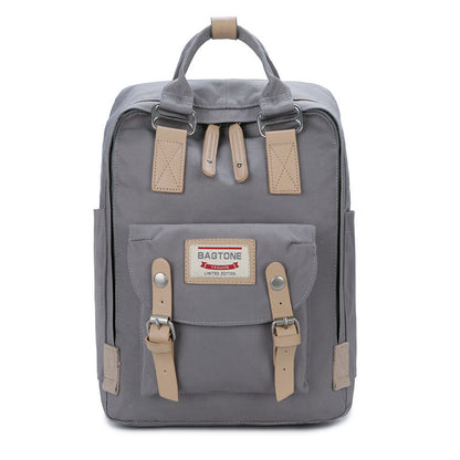 womens korean style canvas schoolbag