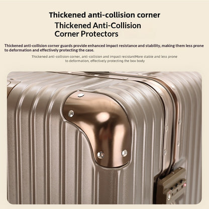 Extra-large Capacity Aluminum-frame Rolling Suitcase
