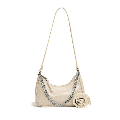 diamond embroidery thread silver crossbody popular shoulder underarm bag