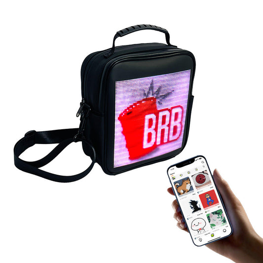 square led backpack mens and womens outdoor mobile advertising