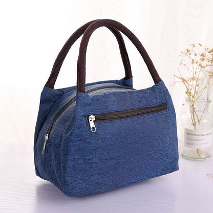 cosmetic bag bag womens handbag oxford cloth lunch box bag lunch bag mummy bag for work shopping small cloth bag