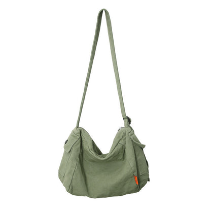 womens canvas bag casual large capacity crossbody bag