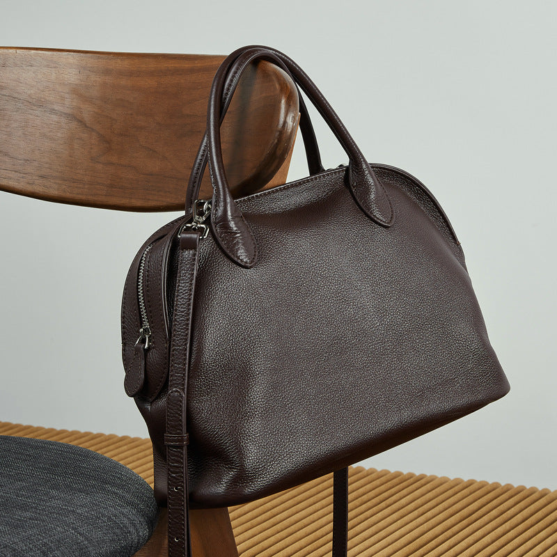 Retro Leather Fashion Tote Bag