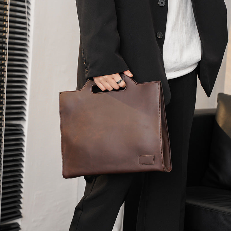 new mens messenger casual business briefcase handbag