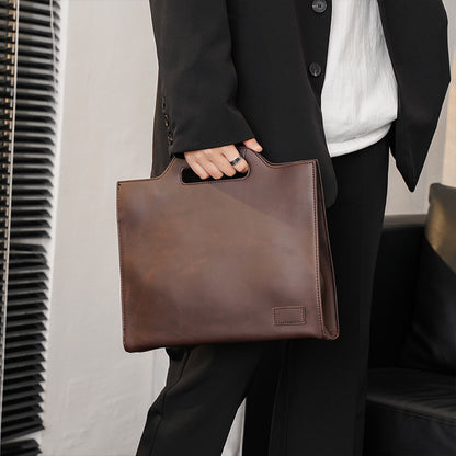 new mens messenger casual business briefcase handbag
