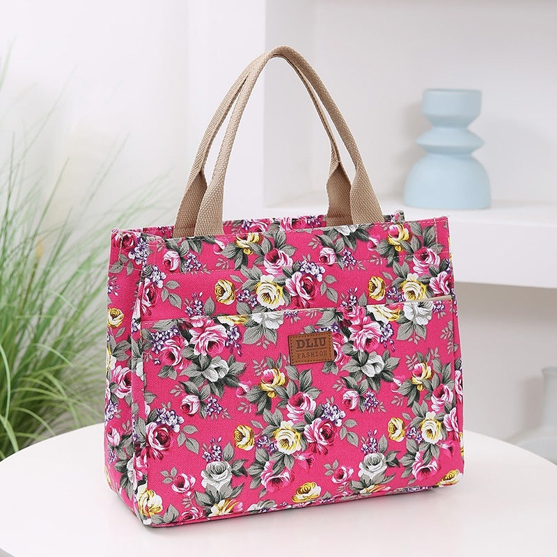 large capacity ethnic style handbag