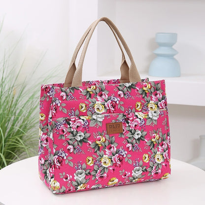 large capacity ethnic style handbag